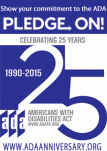 ADA 25th Anniversary – Commit to Recommit